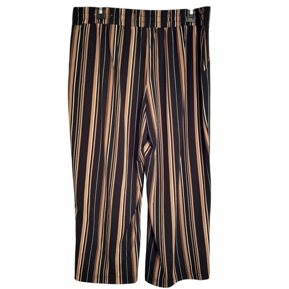 ‼️𝗡𝗘𝗪-𝗠𝗔𝗨𝗥𝗜𝗖𝗘𝗦 𝗕𝗟𝗔𝗖𝗞 𝗕𝗥𝗢𝗪𝗡 𝗦𝗧𝗥𝗜𝗣𝗘 𝗪𝗜𝗗𝗘 𝗟𝗘𝗚 𝗖𝗔𝗣𝗥𝗜 𝗣𝗔𝗡𝗧𝗦 - Picture 3 of 5